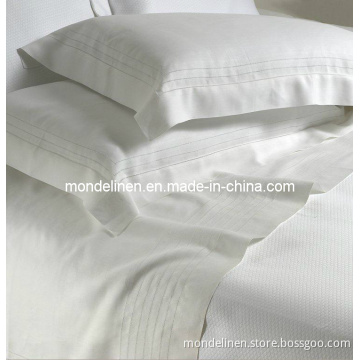 Pure Linen Bedding with Rows of Hemstitches (BL-013)